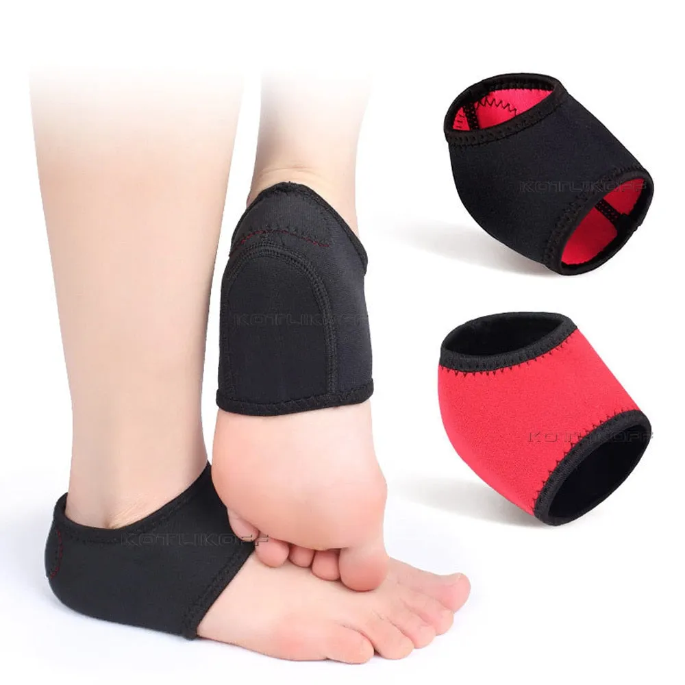 1 Pair Pain Relief Heel Pads Foot Patch Plantar Fasciitis Heel Socks