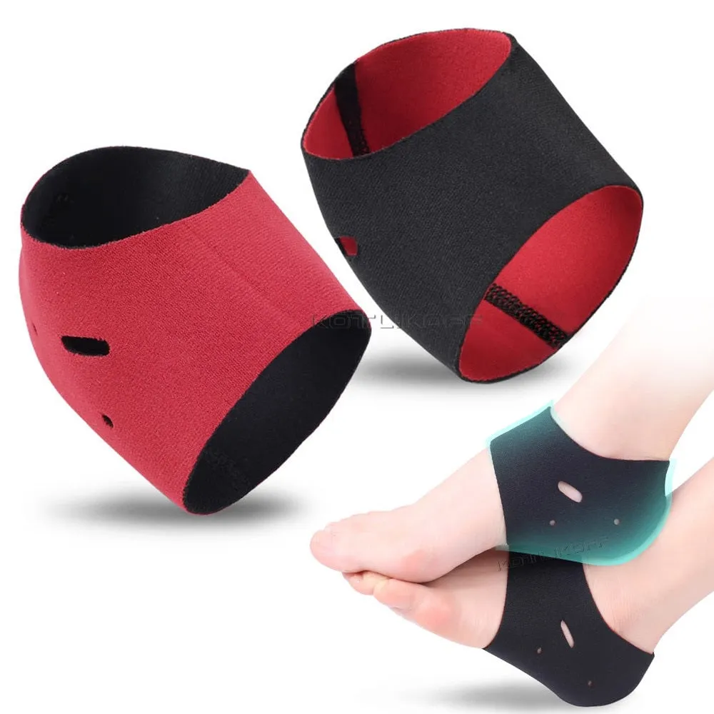 1 Pair Pain Relief Heel Pads Foot Patch Plantar Fasciitis Heel Socks