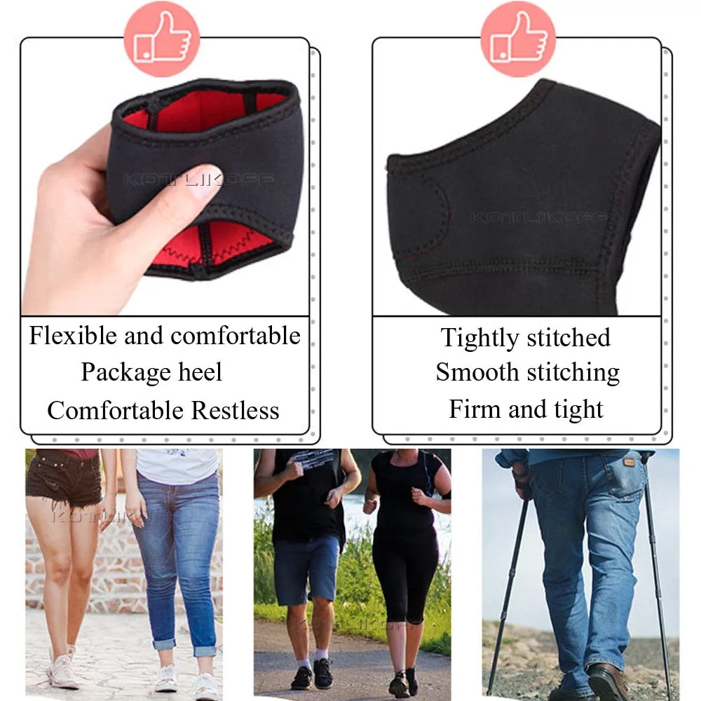 1 Pair Pain Relief Heel Pads Foot Patch Plantar Fasciitis Heel Socks
