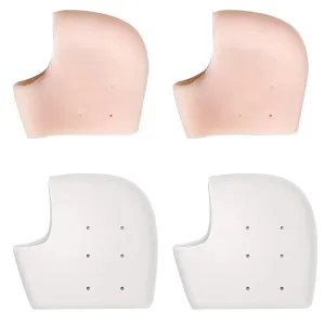 2 Pairs Heel Pads Silicone Gel Heel Protection Heel Gel Pads Heel Socks for Heel Spurs Plantar Fasciitis, Very Suitable for Heel Pain, Dry Cracked Heel for Women Men