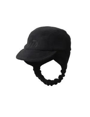 24AW-GOC-003 / FLEECE CAP / BLACK