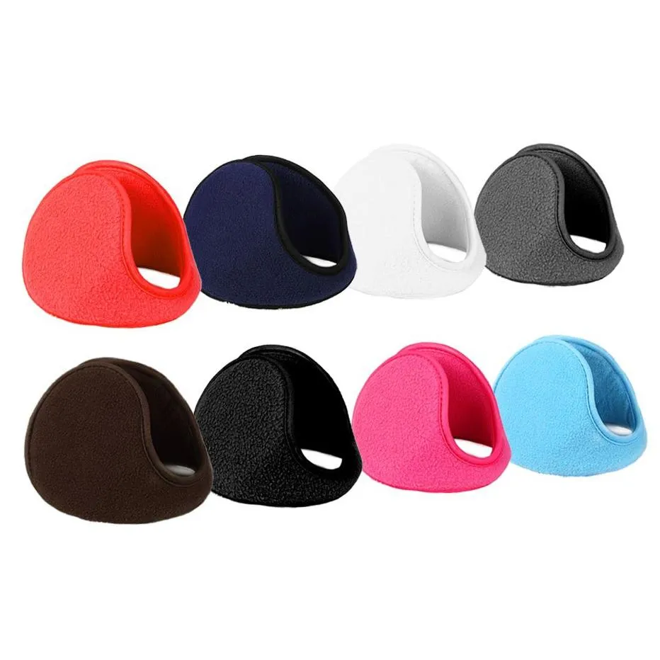 4-Pack: Foldable, Soft and Warm Fleece Earmuffs