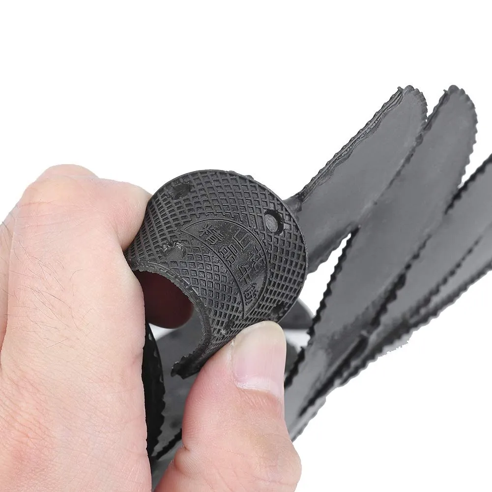 Belika Heel Saver-56Pcs Black Rubber Wearable Anti-Slip Cutable Heel Protection Shoe Repair Accessory
