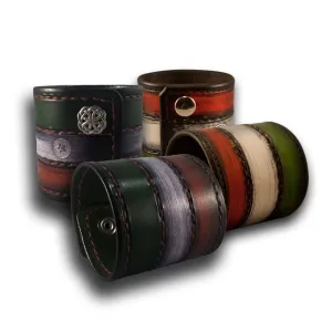Design & Create a Striped Leather Cuff Wristband
