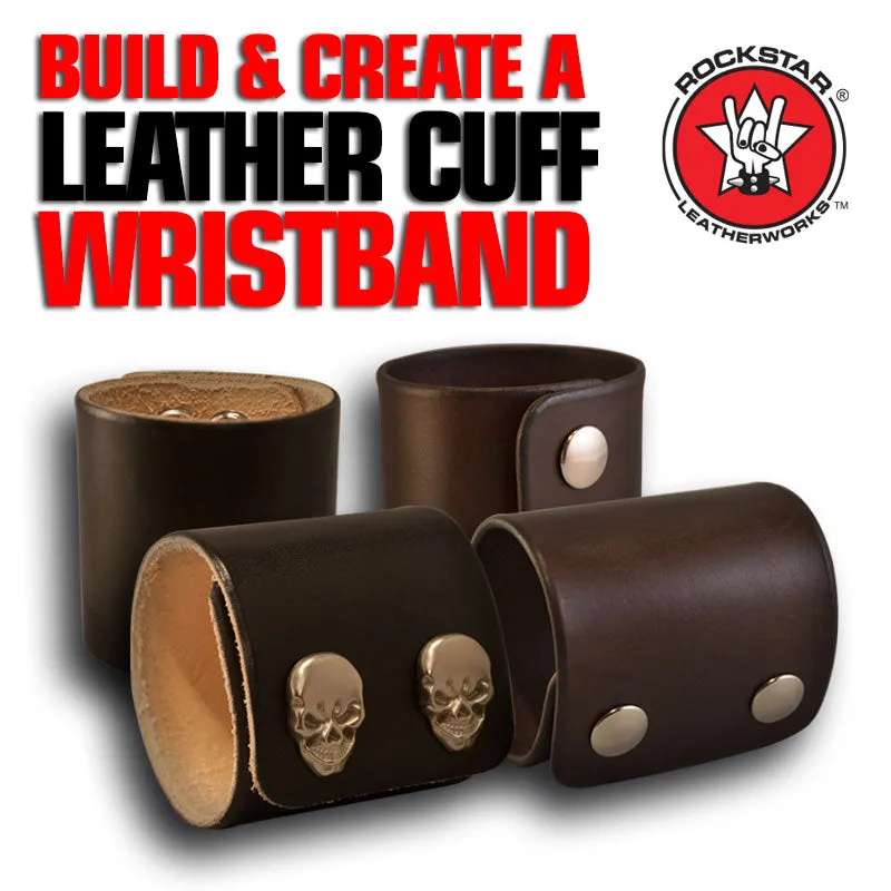 Design & Create an Original Leather Cuff Wristband