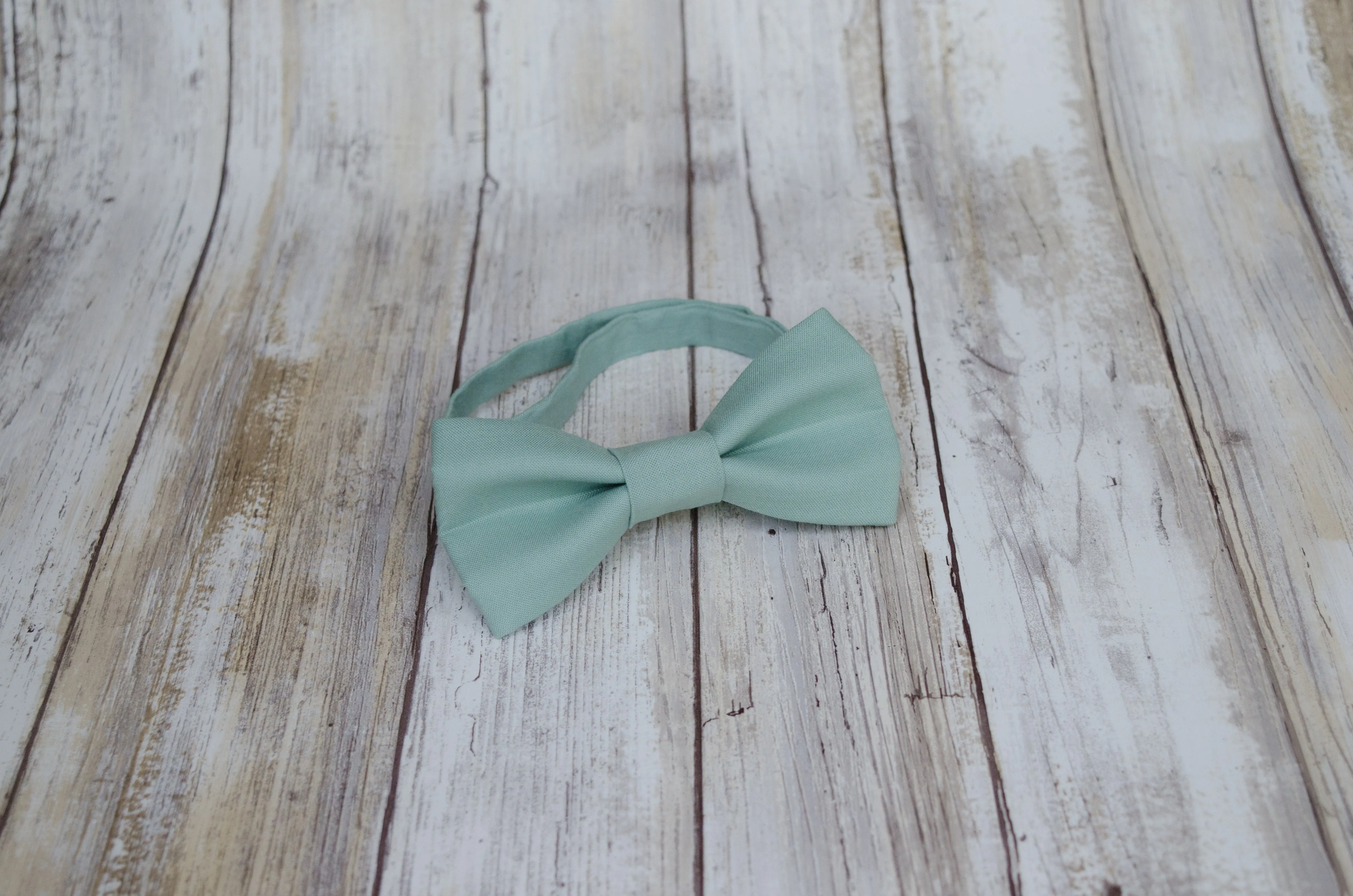 Dusty Jade Bow Tie and/or Suspenders (38)