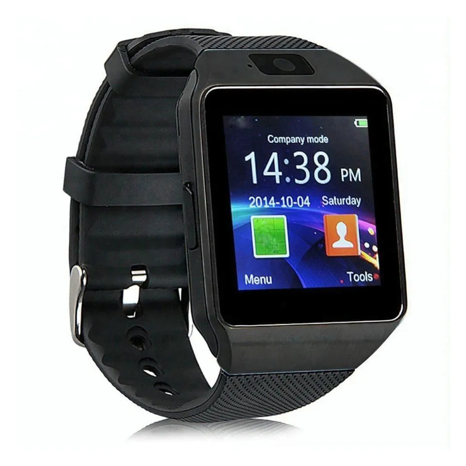 DZ09 Smartwatch with  Sim Camera wifi and Memory Bluetooth Supported
