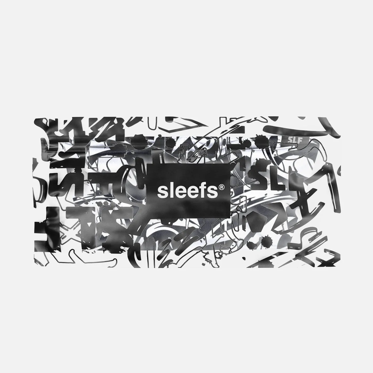 Graffiti Turnt Black Headband
