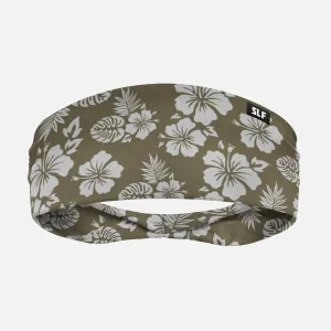 Hibiscus Green Headband