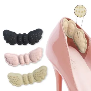High Heel Insoles Butterfly Adjust Size Heel Liner Grips Protector Sticker Heel Pad Foot Care Anti Keep Abreast Heel Pads