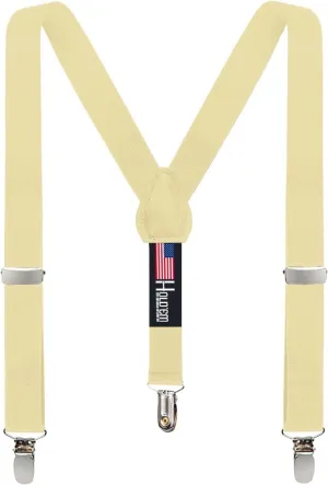 Kids and Baby Elastic Adjustable Solid Color Suspenders (Available in 3 sizes and 27 colors)