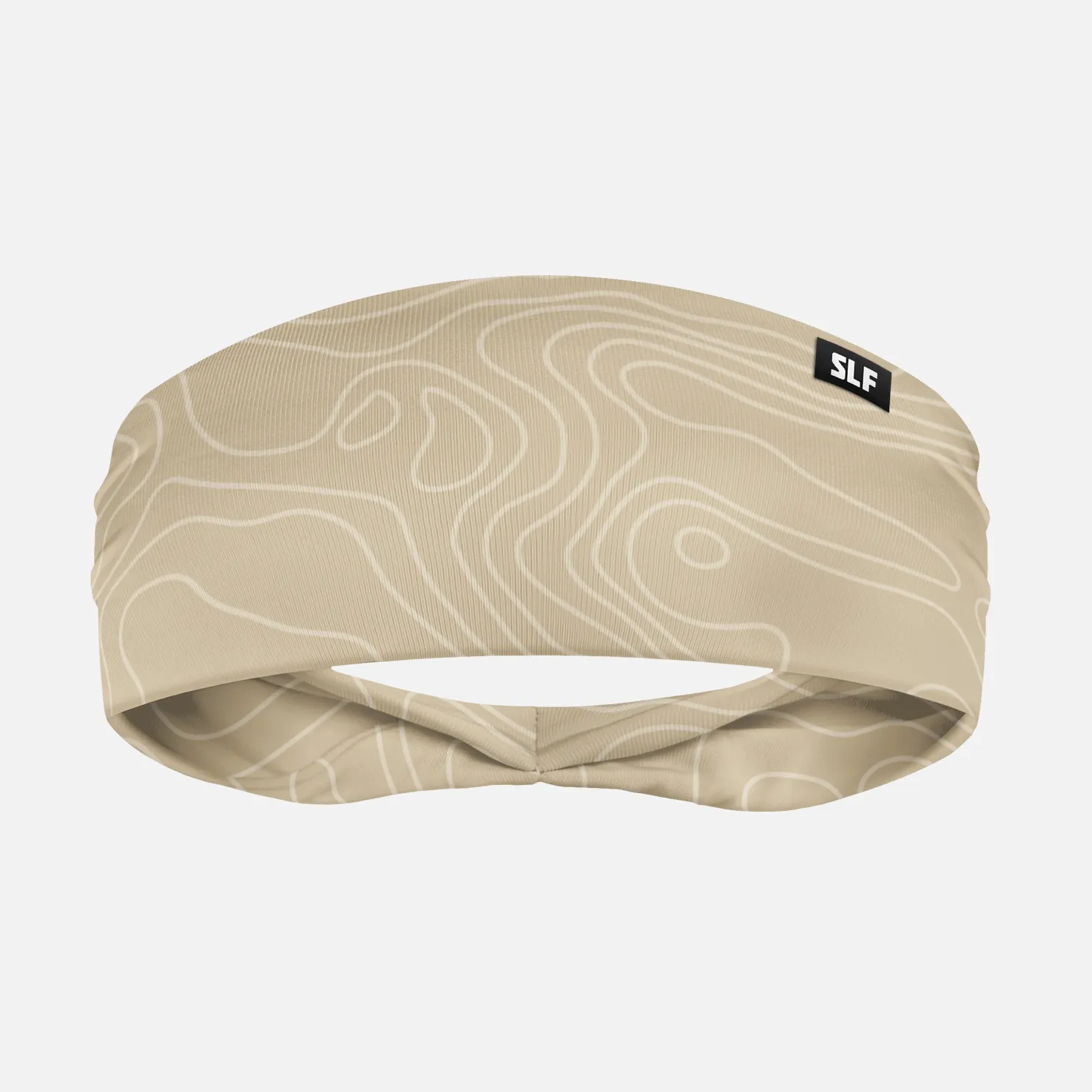 Lunar Map Cream Headband