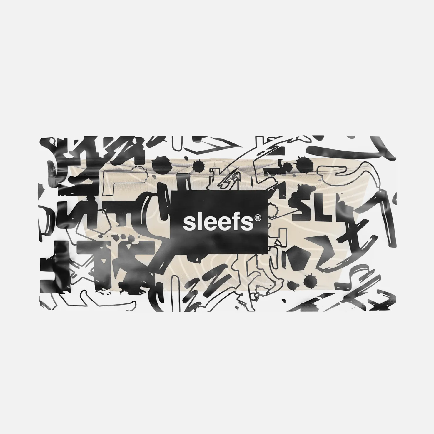 Lunar Map Cream Headband