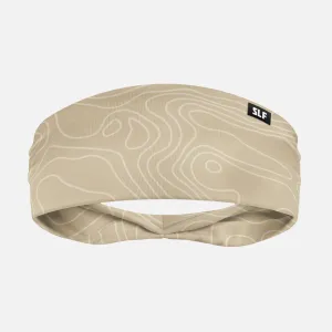 Lunar Map Cream Headband