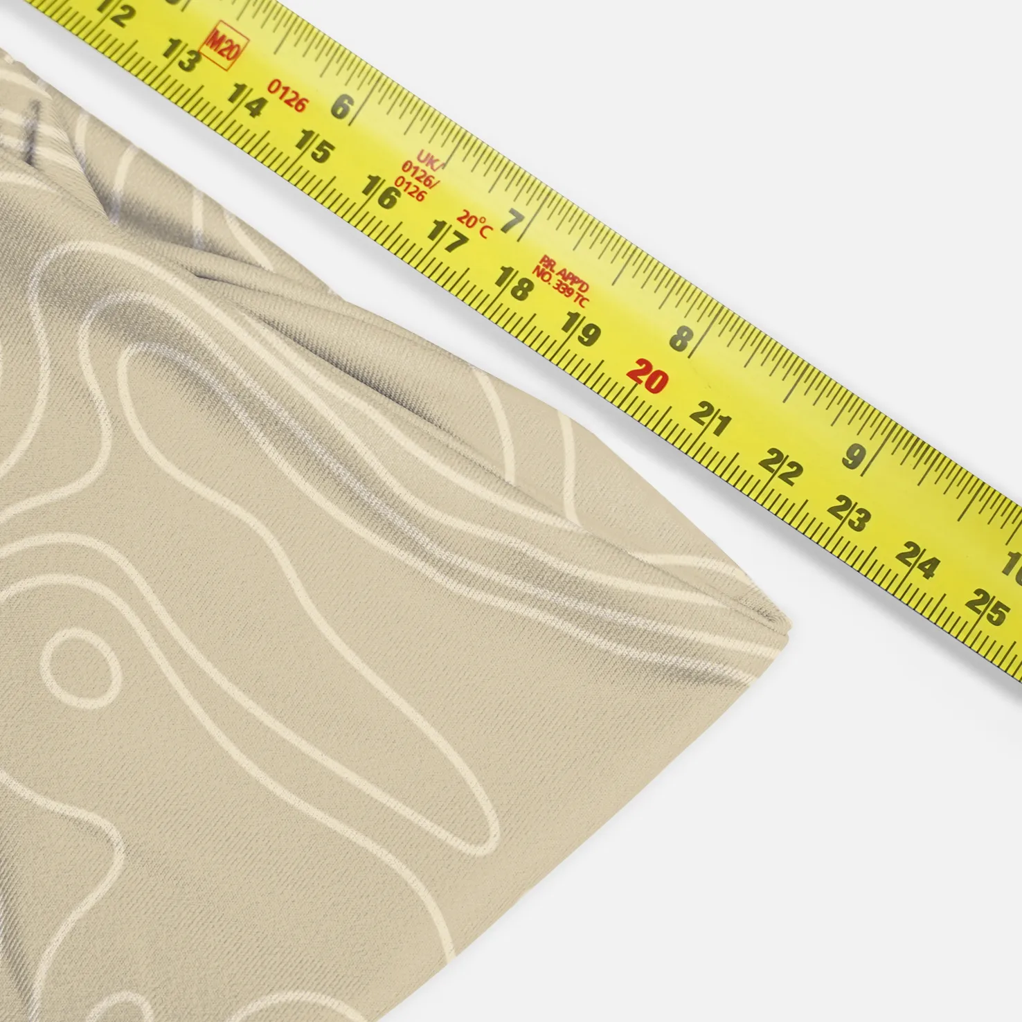 Lunar Map Cream Headband