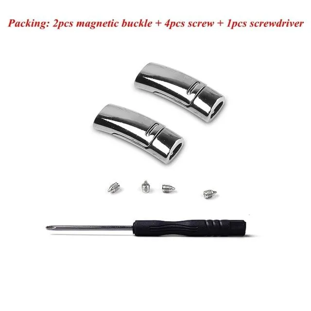 NEW Magnet Locking No Tie Elastic Shoe Laces