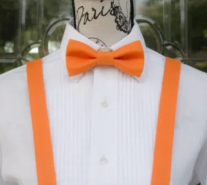 Orange Bow Tie and/or Suspenders (80)