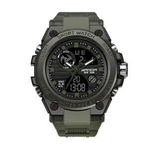 Outdoor Sports Dual Display Movement Multi-kinetic Energy Electronic Watch