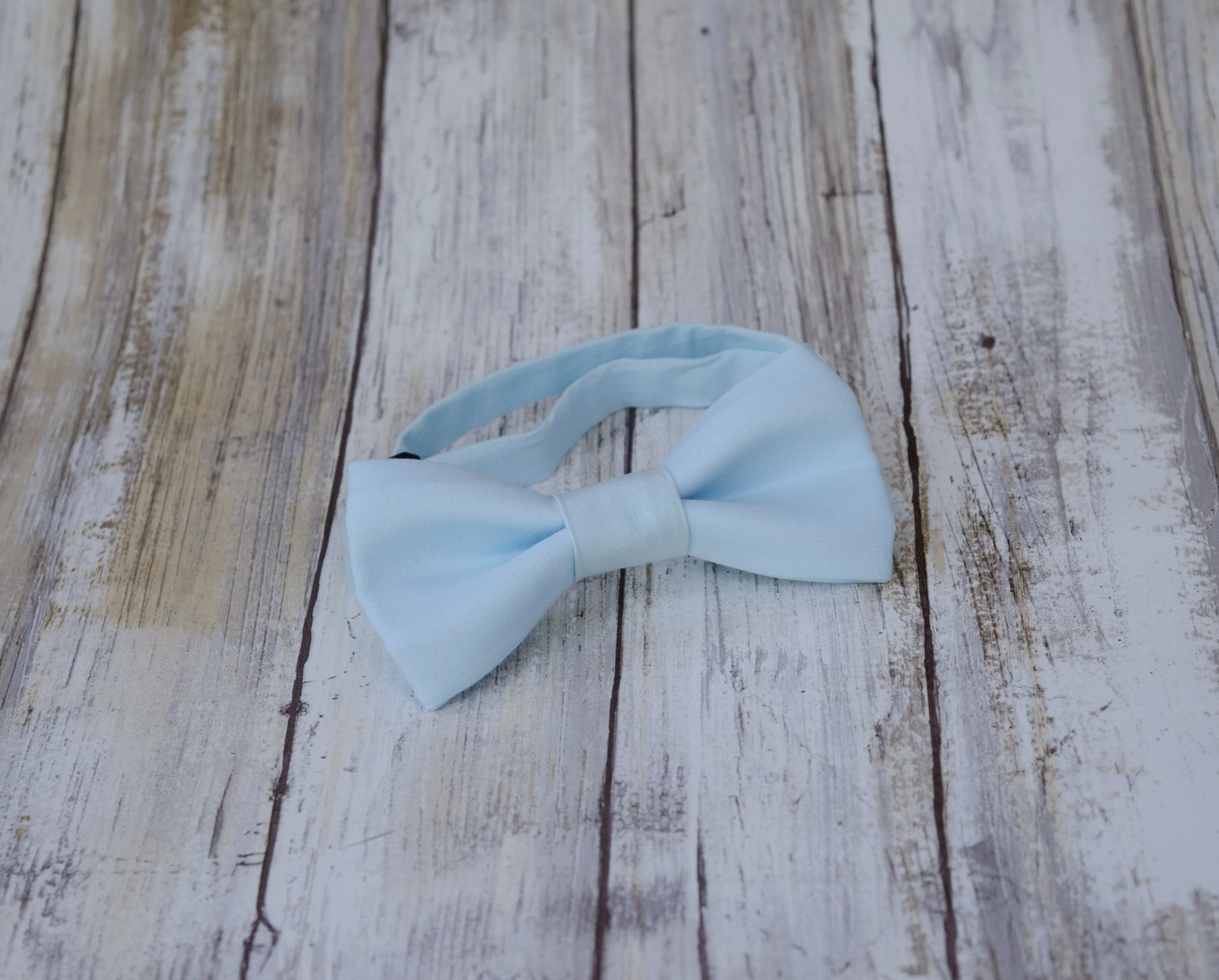 Pastel Blue Bow Tie and/or Suspenders (247)