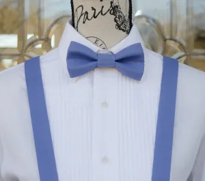 Periwinkle Bow Tie and/or Suspenders (260)