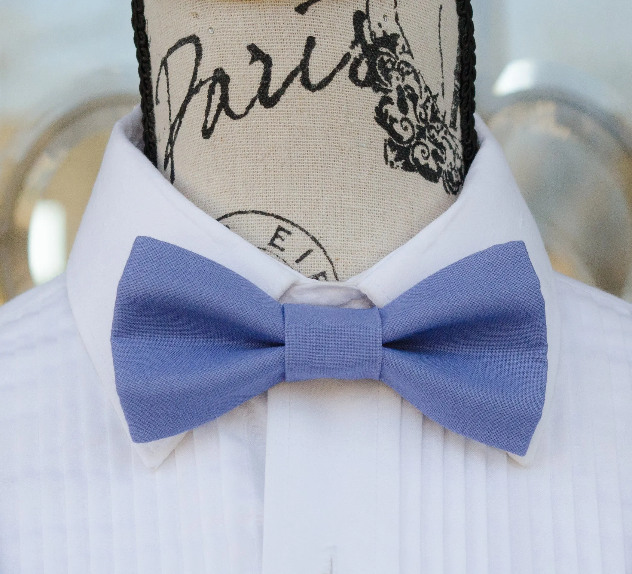 Periwinkle Bow Tie and/or Suspenders (260)