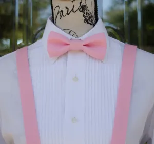 Pink Bow Tie and/or Suspenders (166)