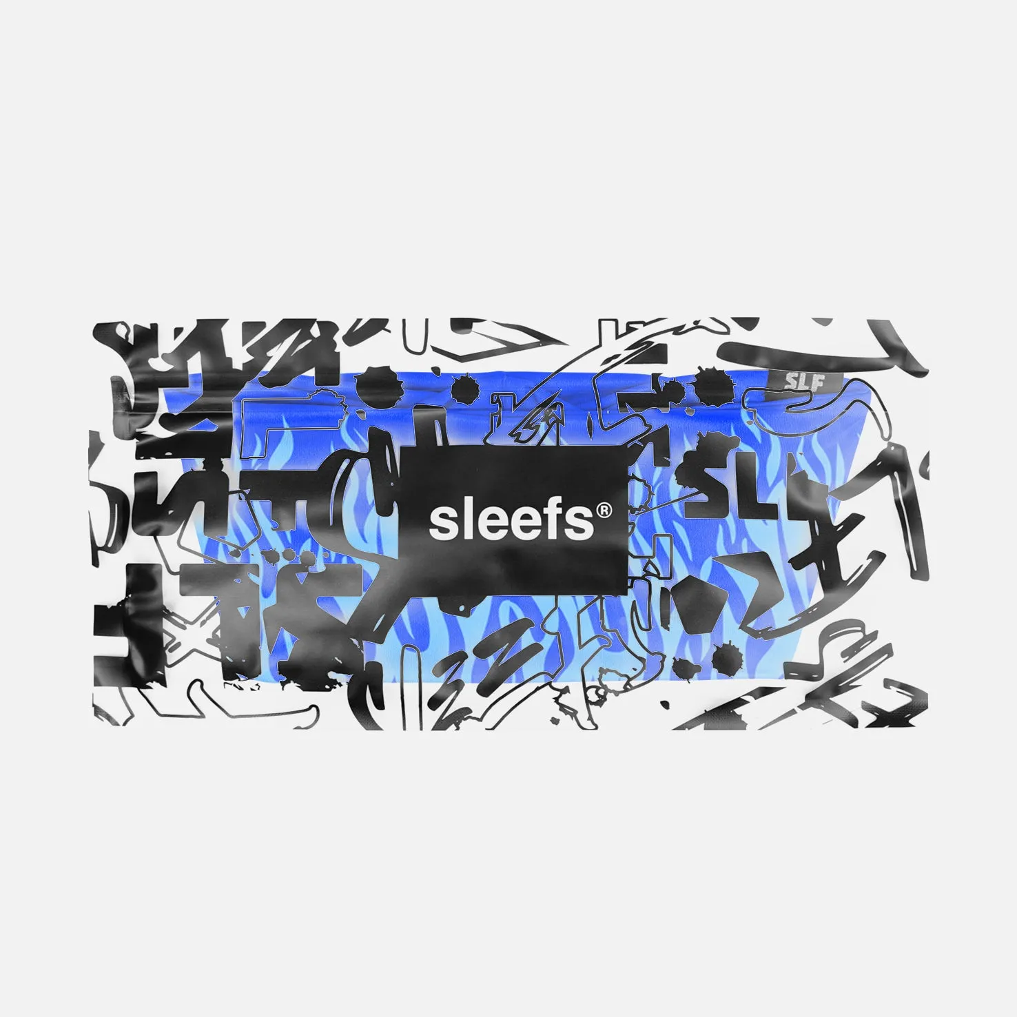 Raging Fire Blue Headband