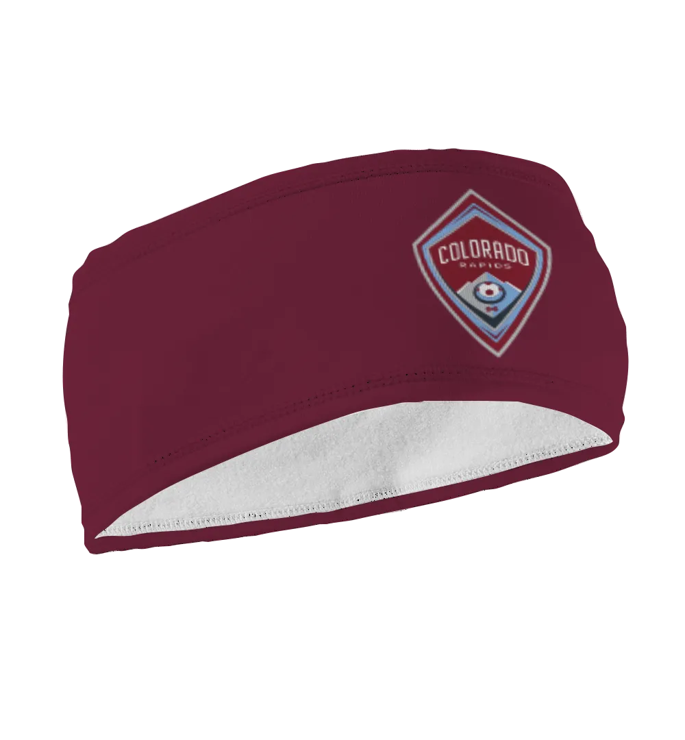Rapids Fleece Headband: Primary Logo