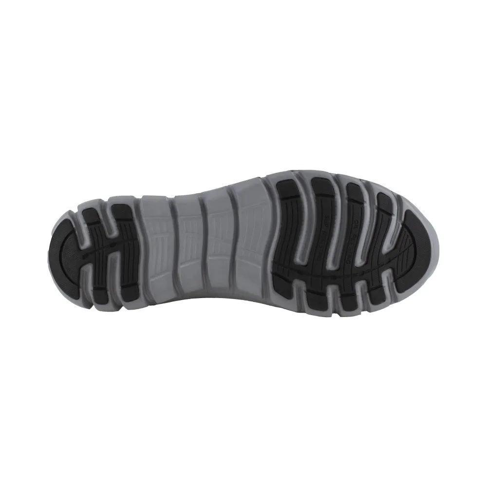 Reebok Sublite Cushion Work Athletic Waterproof Mid-cut Men's Composite Toe Rb4144 In Black And Grey