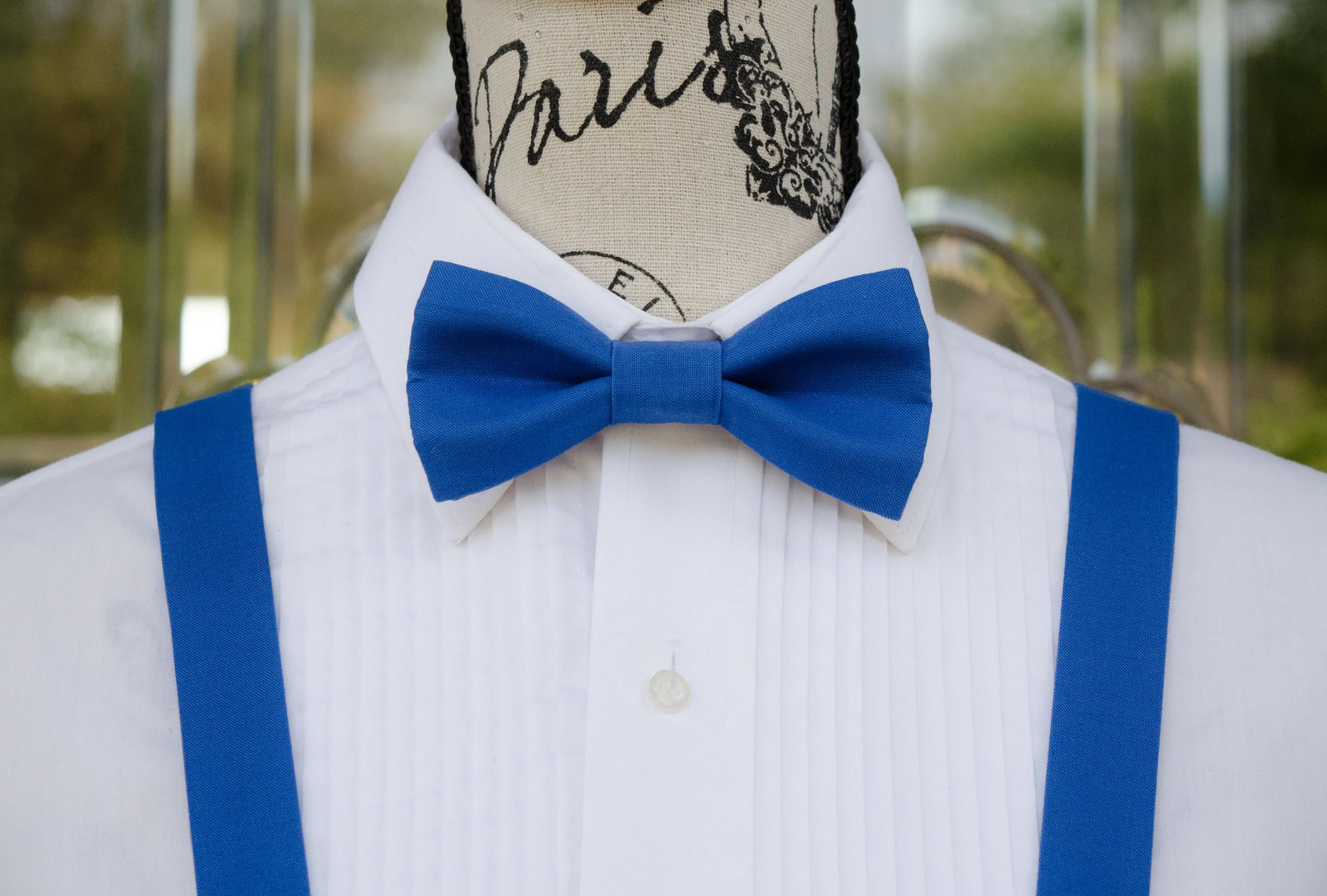 Regatta Royal Blue Bow Tie and/or Suspenders (305)