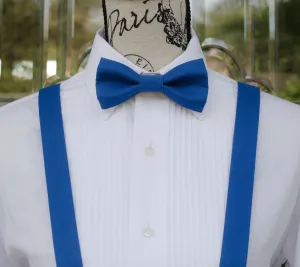 Regatta Royal Blue Bow Tie and/or Suspenders (305)
