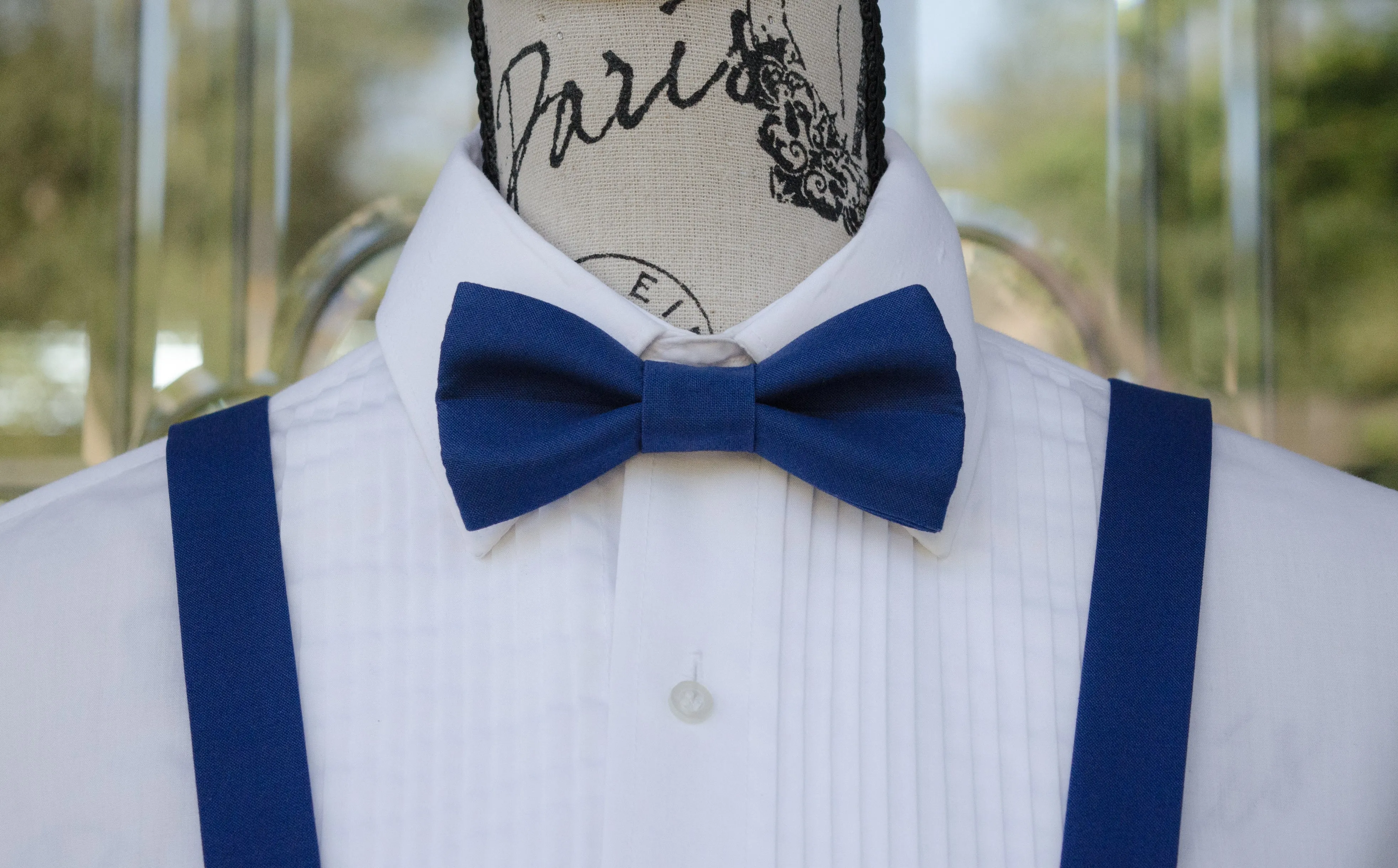 Royal Blue Bow Tie and/or Suspenders (19)