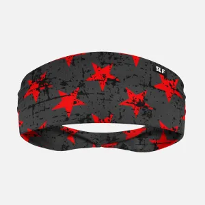 Stars Red Headband