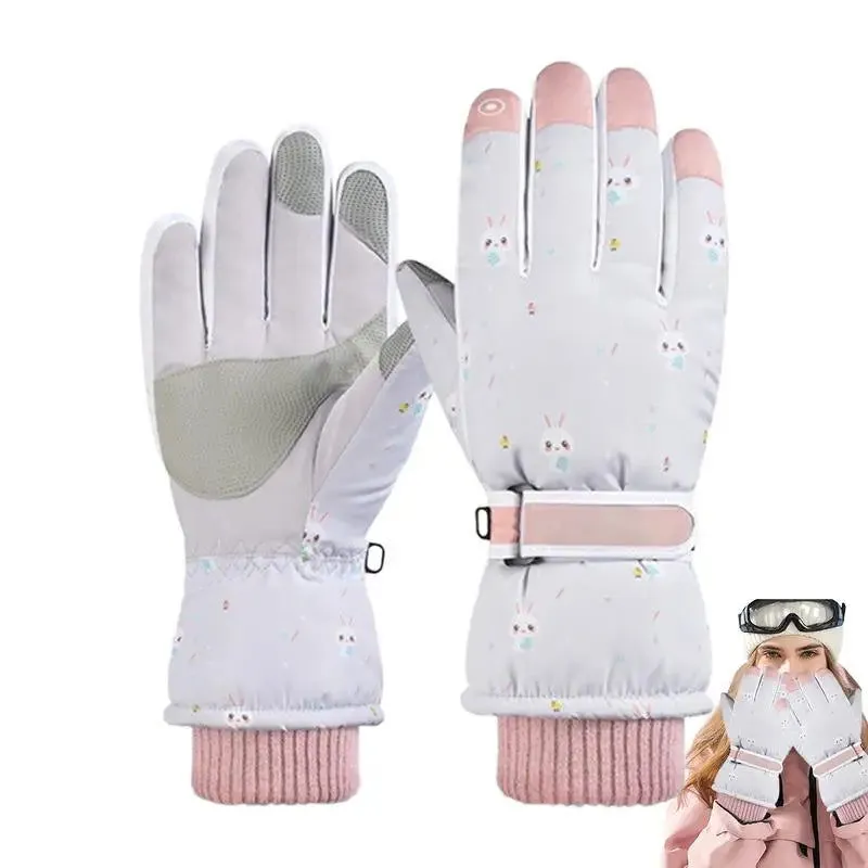 Thermal Snow Gloves For Women High Dexterity Touchscreen Sports Gloves Warm Winter Gear For Mountaineering Motorcycling Running