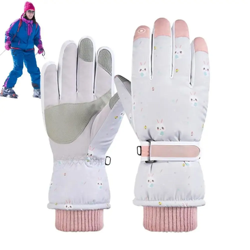 Thermal Snow Gloves For Women High Dexterity Touchscreen Sports Gloves Warm Winter Gear For Mountaineering Motorcycling Running
