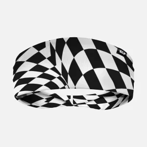 Warped Checkered Headband