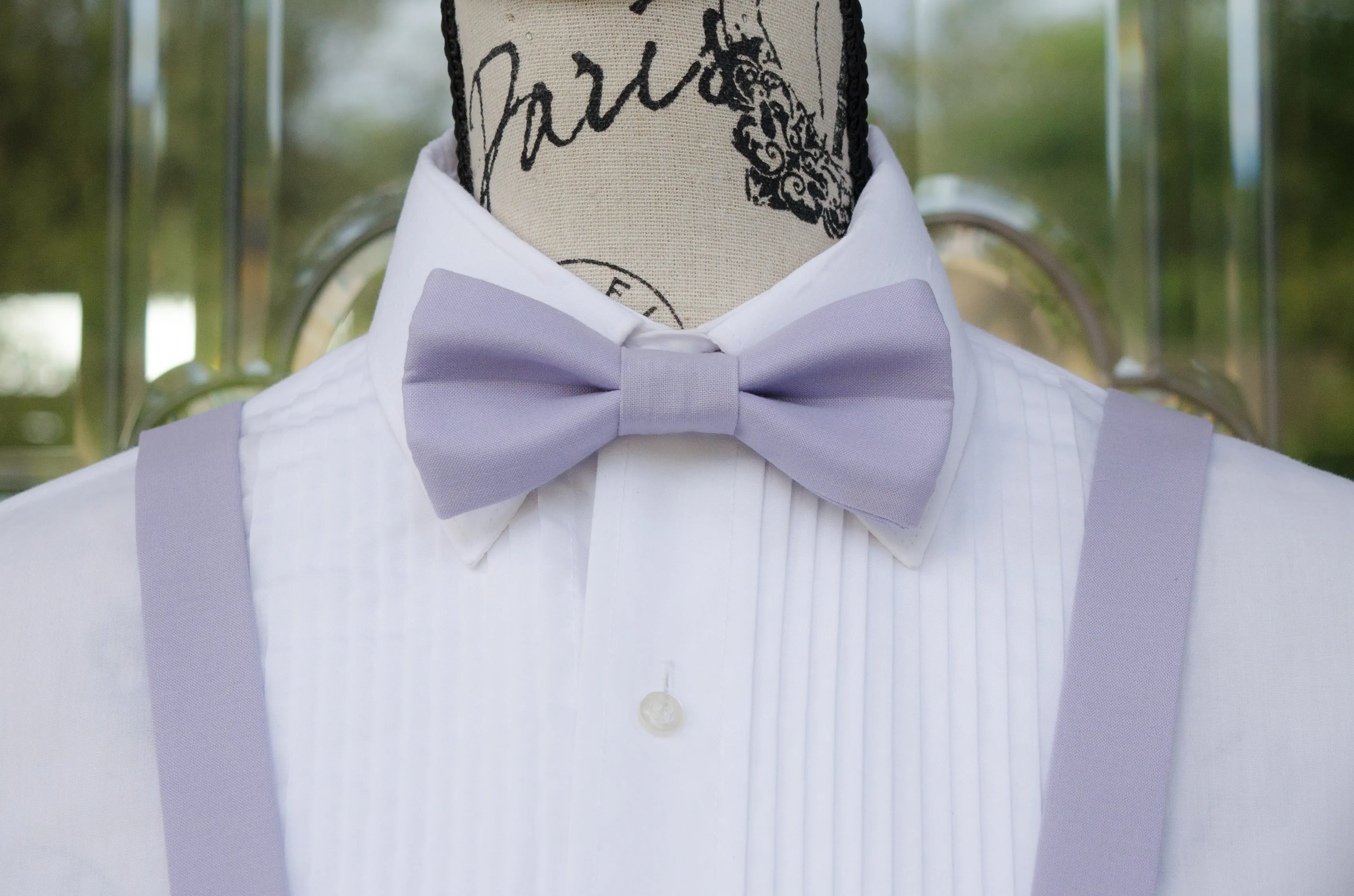 Wisteria Bow Tie and/or Suspenders (215)