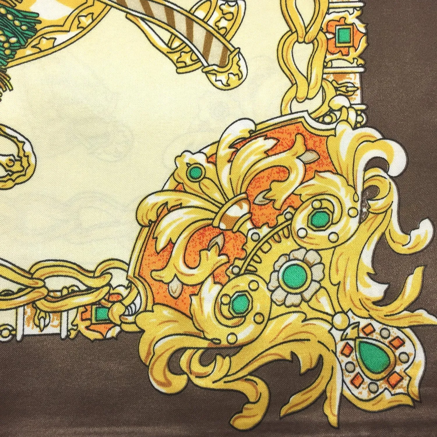 YOUR SMILE Silk Like Scarf Women's Fashion Pattern Large Square Satin Headscarf Headdress